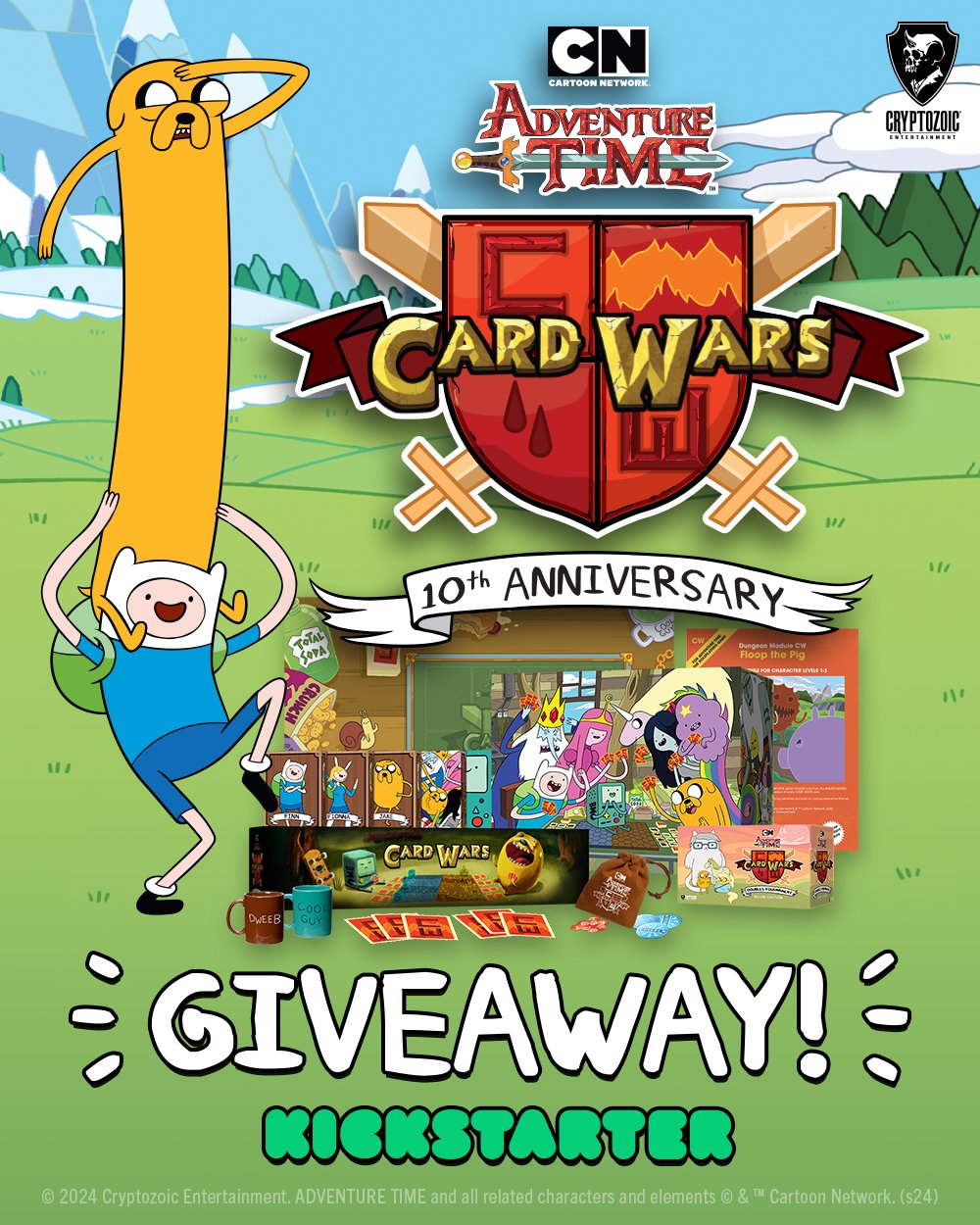 Adventure Time Card Wars 10th Anniversary by Cryptozoic