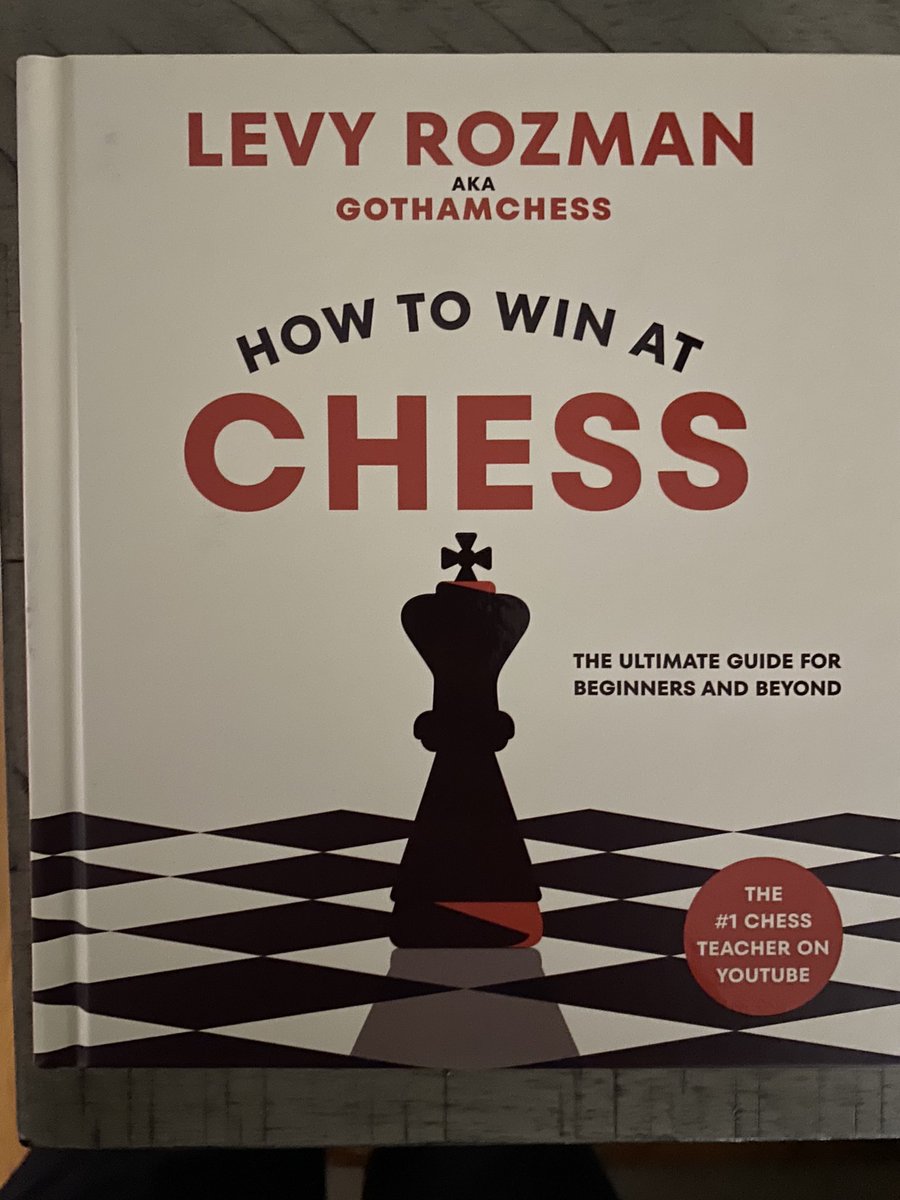 StrawhatDeku's tweet photo. @GothamChess Got my copy of the Book Today! Can’t wait to start my Chess journey 💪🏼 https://t.co/Epa9cWV7Sh