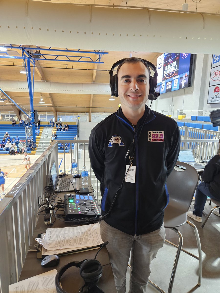 First game as the solo voice of the Alliance Bulldogs, as I follow in the steps of legendary Alliance announcer Mike Glesinger.

Alliance travels to Gering for a boys and girls double-header starting at 5:30 MT on kcowradio.com/#//