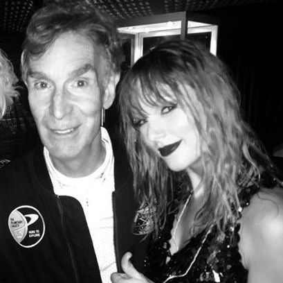 TheSwiftSociety's tweet photo. 🎶| "Karma" is @BillNye's 3rd most streamed song of 2023 https://t.co/1xhm1v0ZDc