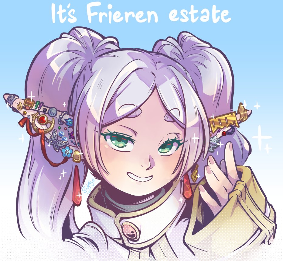 I've had this dumb joke in my head all week and you should too.
#frierenfanart