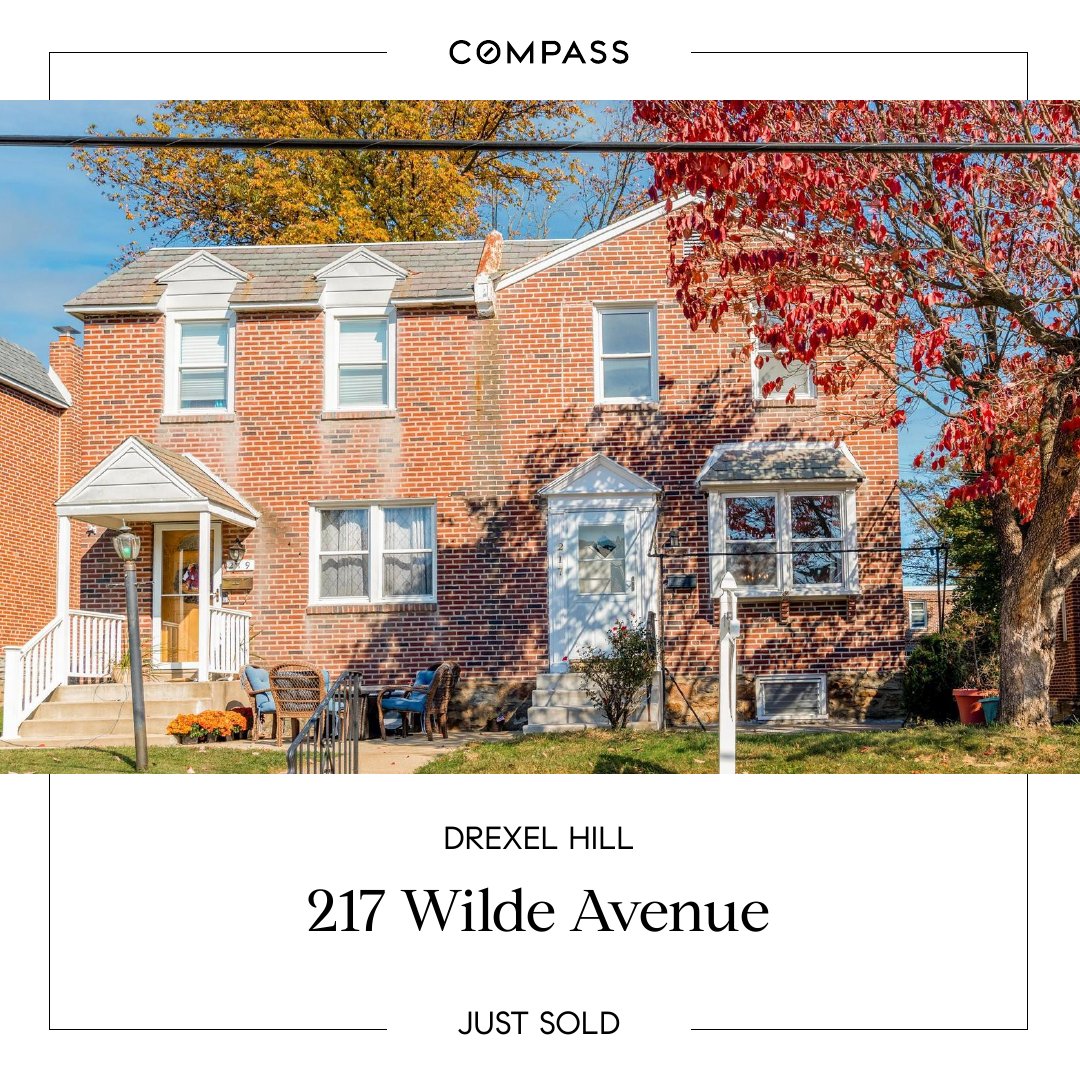 𝐉𝐮𝐬𝐭 𝐒𝐨𝐥𝐝!

Congrats to Mariellen Weaver and her clients for selling their Drexel Hill home for $8k over the list price 🥳

#justsold #drexelhill #parealestate #greaterphiladelphia #compassrealestate #phillyhomes