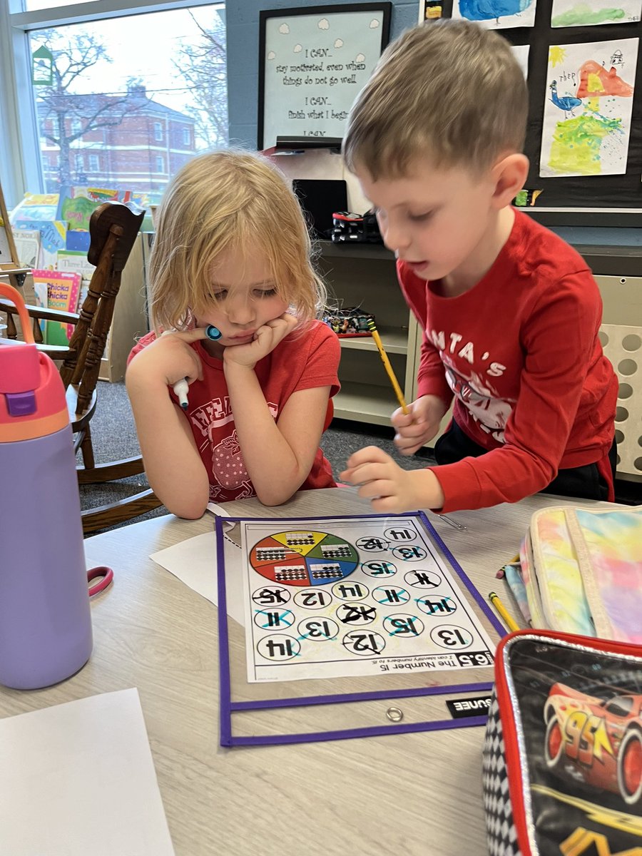 Math partner games… counting tens and ones… Subitizing… tens frames… taking turns. … number sense <a href="/CUYHTS/">Cuyahoga Heights Schools</a>