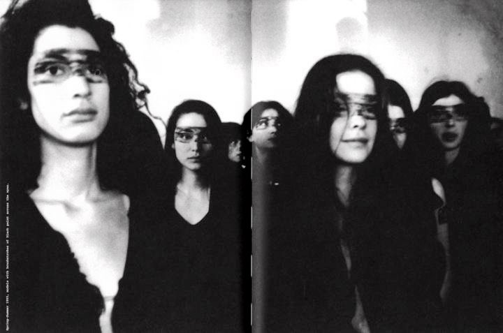 mushmushguy's tweet photo. Maison Martin Margiela backstage 1993 - scan https://t.co/3Cva2bcDpA