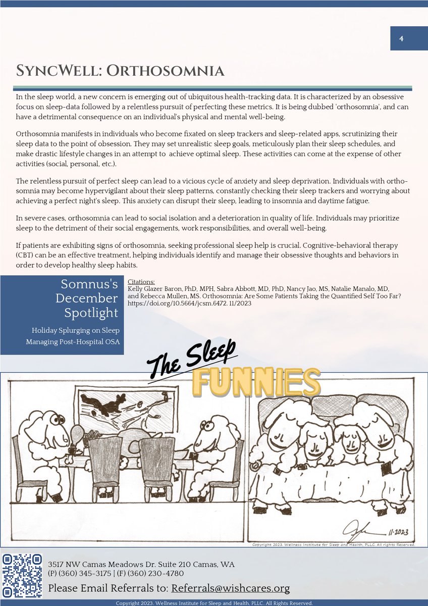 Dive into your November edition of the Somnus Odyssey newsletter! Enjoy 😉#sleep #sleephealth #camaswa