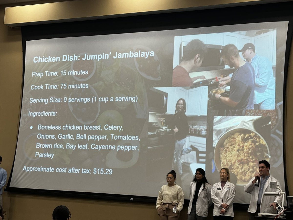 Food is medicine. It’s important that physicians are taught how vital this is to patient health, <a href="/NYITCOMAR/">NYITCOM at Arkansas State</a> all graduate with a certificate in population health that covers this topic among many others. <a href="/AACOMmunities/">AACOM</a> <a href="/aafp/">AAFP</a> <a href="/AOAforDOs/">AOA</a> <a href="/AOFDOgood/">AOF</a>