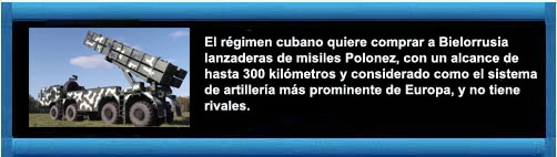 GMiln's tweet photo. El régimen quiere comprar cohetes a Bielorrusia con un alcance de 300 kilómetros. Por Alfredo Herrera Sánchez.                     https://t.co/DTGj5WGPfJ https://t.co/Rc3YxpSHTB