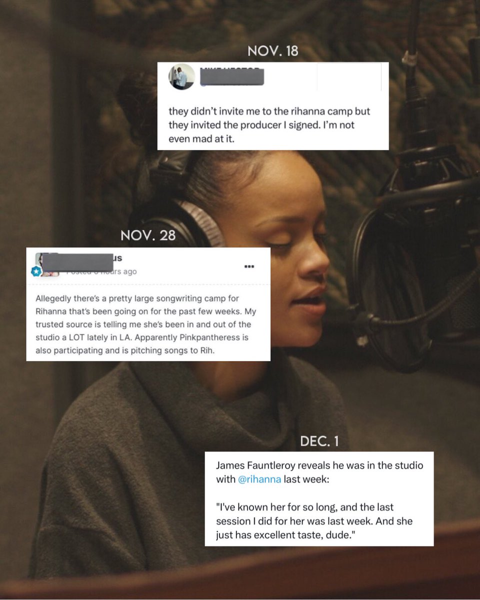gabgonebad's tweet photo. rihanna is coming? 👀 https://t.co/oDJNxCXzfT