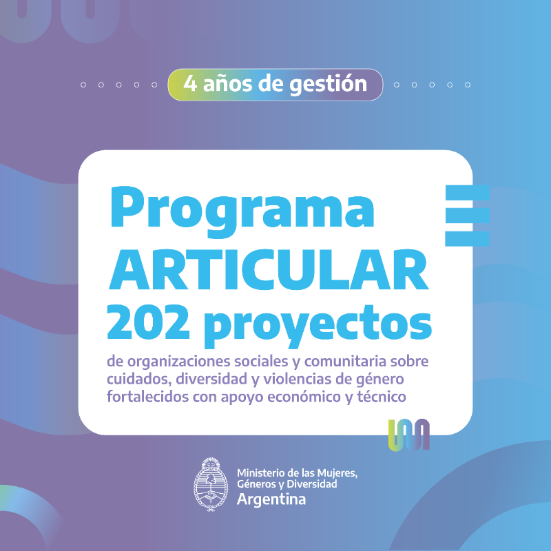 MinGenerosAR's tweet photo. Durante esta gestión trabajamos codo a codo con las promotoras territoriales y las organizaciones sociales y comunitarias de nuestro país porque sabemos que son las primeras que acompañan y contienen a las mujeres y LGBTI+ en los territorios.