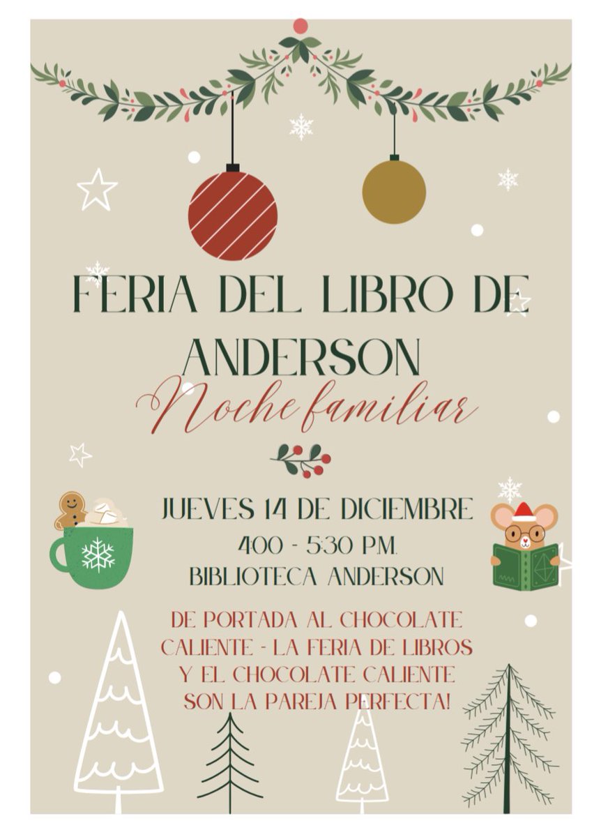 Anderson Elementary Library tweet media