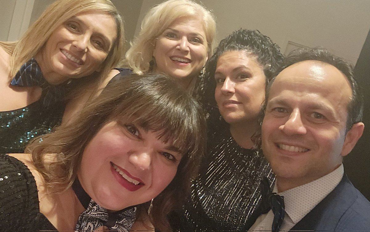 CanUrolAssoc's tweet photo. Oh what a night! Quelle soirée mémorable! Drs. Armen Aprikian Marie-Paule Jammal & Wes Kassouf were in attendance along with CUA Corp. Staff in support of our affiliate. #procure L'AUC est fier de ce partenariat #noeudvembre #bowvember @laurentproulx @WesKassouf @TiffanyPizioli https://t.co/UoBbrhj8Ku