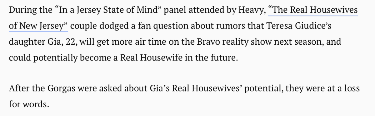 OMGPeopleareno1's tweet photo. #FameWhorgas had an issue w/Gia getting a bigger role on S14, even though she was on #RHONJ 2 years before they weaseled their way in. They're really going to lose their๐ฉwhen Gia's jewelry line comes out. #ThatAunt https://t.co/RdKmEkuJkj