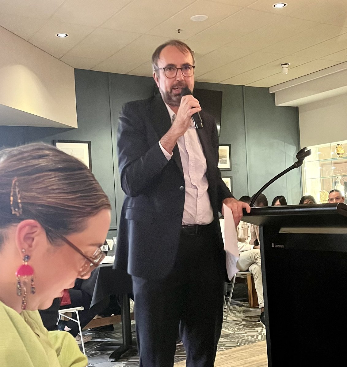 Teresa Bonello (@drteresabonello) on Twitter photo My favourite part of the <a href="/EMBLAustralia/">EMBL Australia</a> PhD Course Closing Dinner was looking around the room to see everyone who made the Course great in the one place. In a close second was <a href="/MerlinCrossley/">Merlin Crossley</a>’s dinner jokes. My favourite part of the <a href="/EMBLAustralia/">EMBL Australia</a> PhD Course Closing Dinner was looking around the room to see everyone who made the Course great in the one place. In a close second was <a href="/MerlinCrossley/">Merlin Crossley</a>’s dinner jokes.
