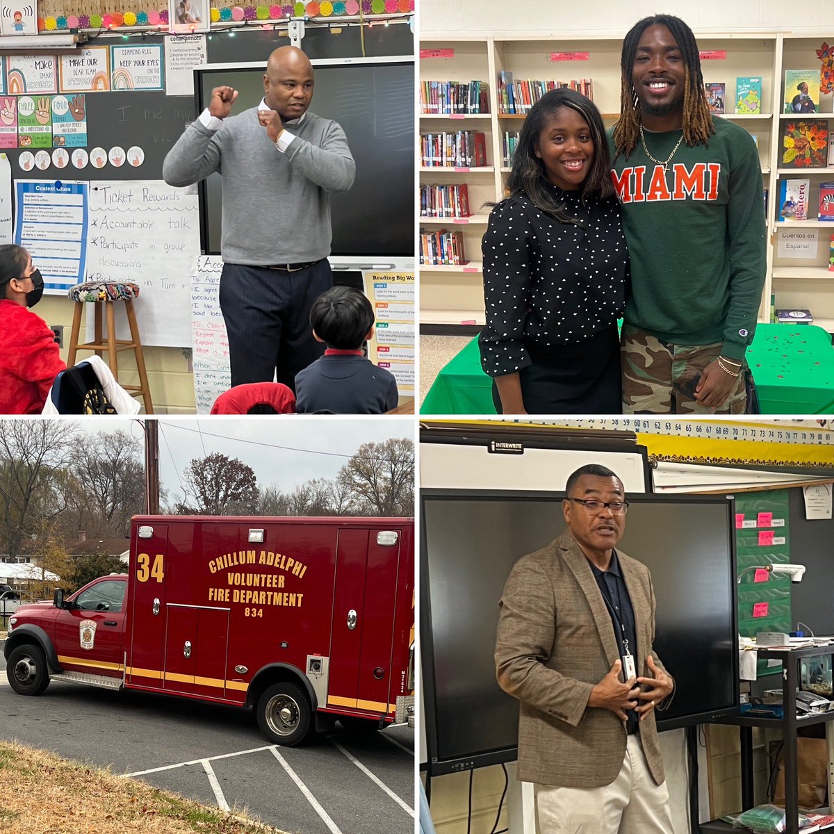 Career Day was so inspiring for our students today. The smiles and excitement were endless!  <a href="/LewisdaleLions/">Lewisdale Elementary</a>