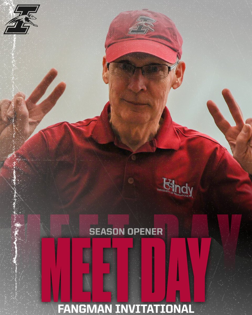 UIndyAthletics's tweet photo. 🎽 | Indoor season opener starts TODAY! @UIndyXCTF 

📍Athletics Recreation Center
⏰ 1:30 PM
📋 https://t.co/QKx6pB6kxT
📊 https://t.co/9FF43AvpP6 https://t.co/yGHcXCNwQV