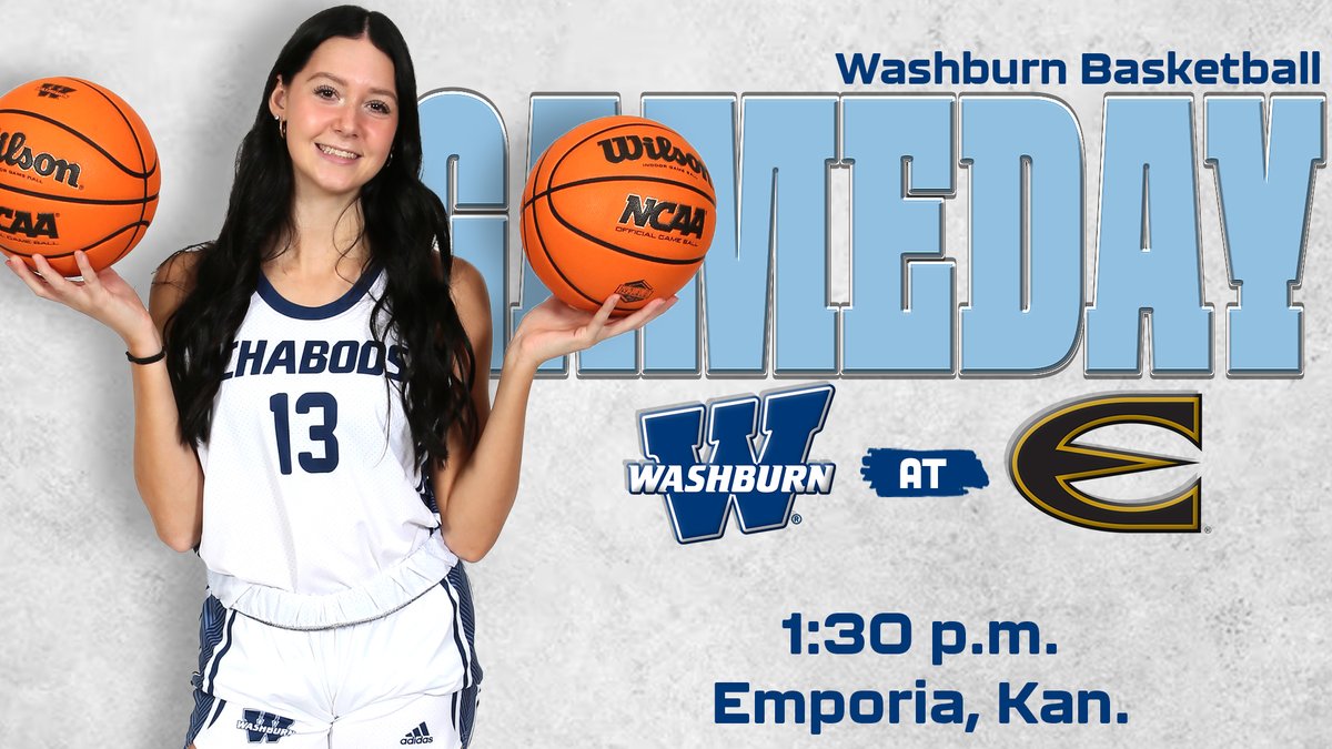 Kicking off conference play with a quick trip to Emporia! #GoBods 

🆚 | Hornets
📍 | Emporia, Kan.
⌚ | 1:30 p.m.
📊 | bit.ly/wbblivestatswu
📺 | bit.ly/3QKnwk1
📻 | bit.ly/WUaudio