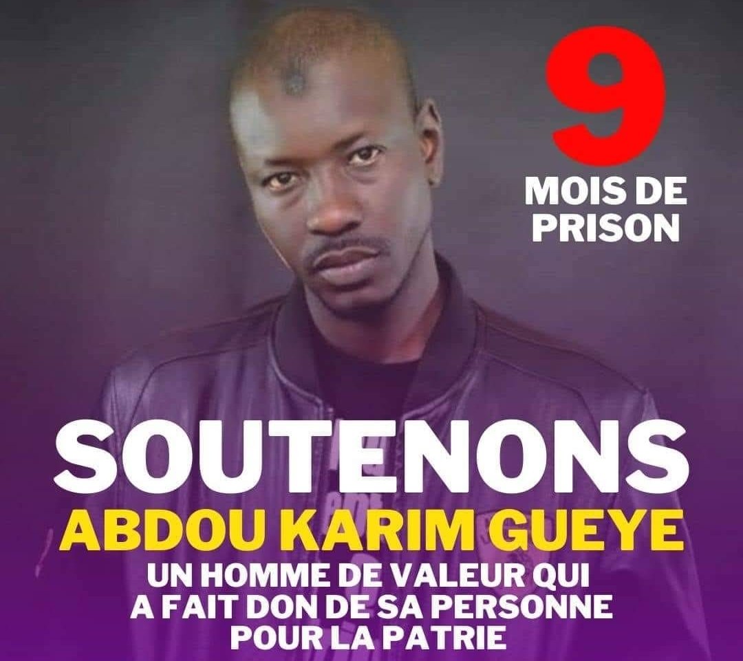 Fallyaram18's tweet photo. #FreeAbdoukarimgueye https://t.co/tDzwJLX8Dx