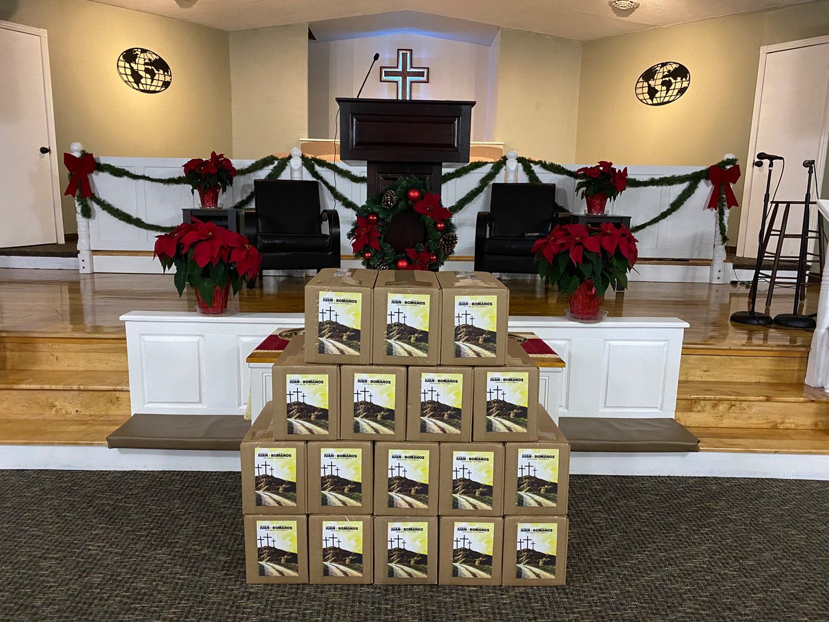 The 35th and final project of 2023:  5,000 Spanish John and Romans completed tonight by Lighthouse Baptist Church in Schenectady, NY.