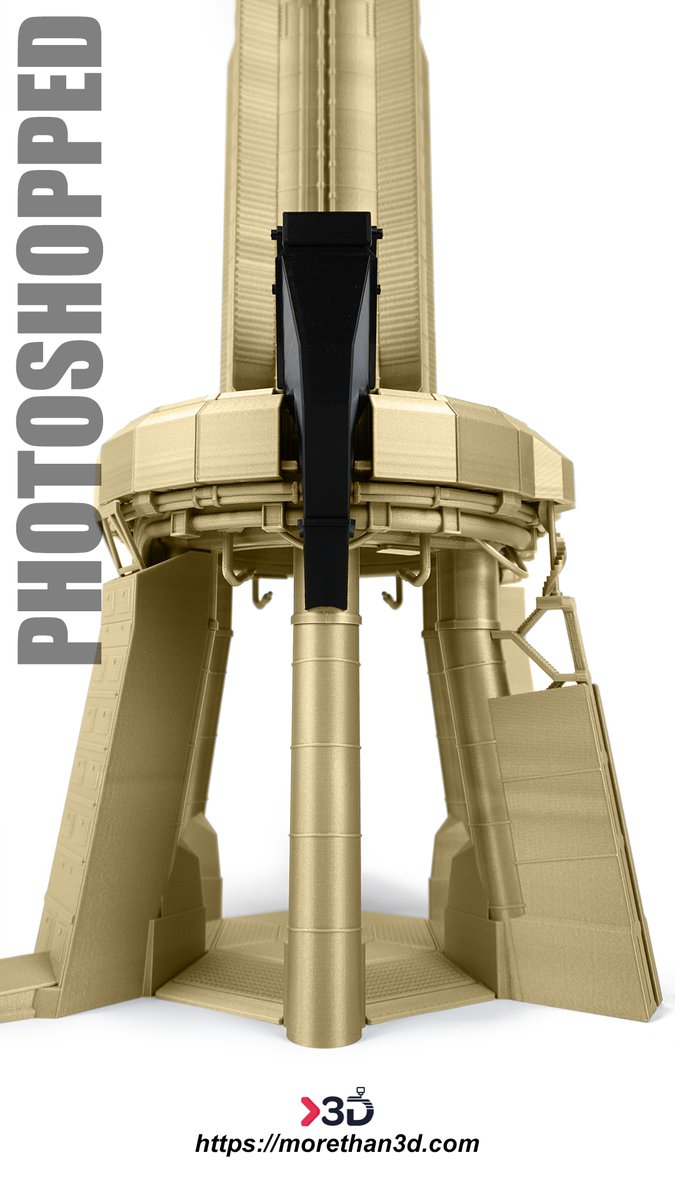 AnDuong_91's tweet photo. GIVEAWAY models!!! 🚀🚀🚀

It is OFFICIAL!!!
You can now participate in our upcoming raffle to win this 1 OF 1 Limited Edition 3D printed model set which includes:
- 1:96 scale Ship SN25
- 1:96 scale Booster B9
- 1:96 scale OLM (Orbital Launch Mount)

To register, please follow instructions via @Morethan3dLtd website:
https://t.co/iQx1IkvVU4

We'll pick a random lucky winner on Christmas Day (25th Dec 2023)

Good luck! 🤩🤞
________
What makes these models different from the standard ones?
These models will be printed in metallic gold filament entirely on a @BambulabGlobal X1 Carbon printer to achieve the best possible quality.

Because we are still in the process of printing these models, we have used some of our existing products’ photos (printed with Silver filament) and changed the colour to gold in Photoshop in order to illustrate how the final models would look like 🤩👌

#3Dprinting
#Starship
#SpaceX