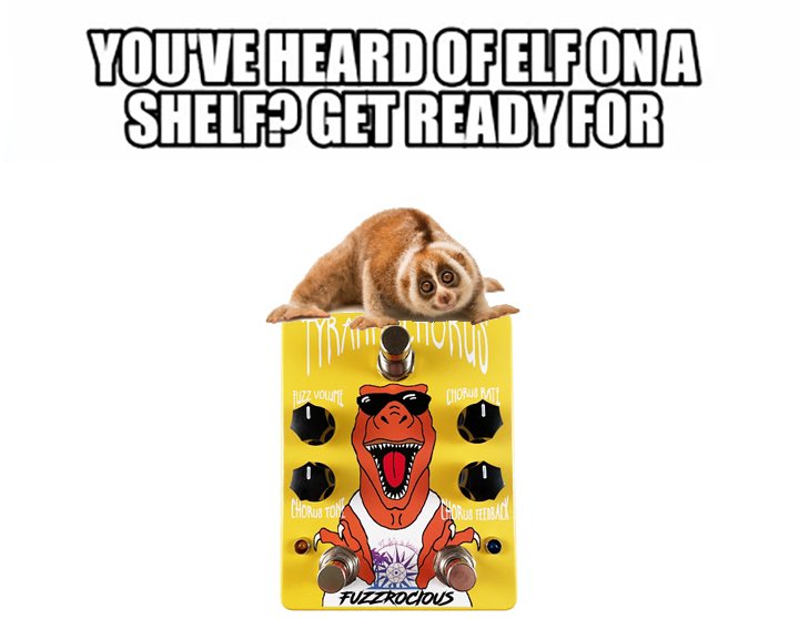 fuzzrocious's tweet image. Here is an easy one. Have at it!
#fuzzrocious #fuzzrociouspedals #stompbox #stompboxes #effectspedals #effectpedal #effectpedals #fuzzpedal #fuzzpedals #guitarpedal #guitarpedals #basspedal #basspedal #elfonashelf #choruspedal #gatedfuzz #tyrannosaurusrex #tyrannosaurus