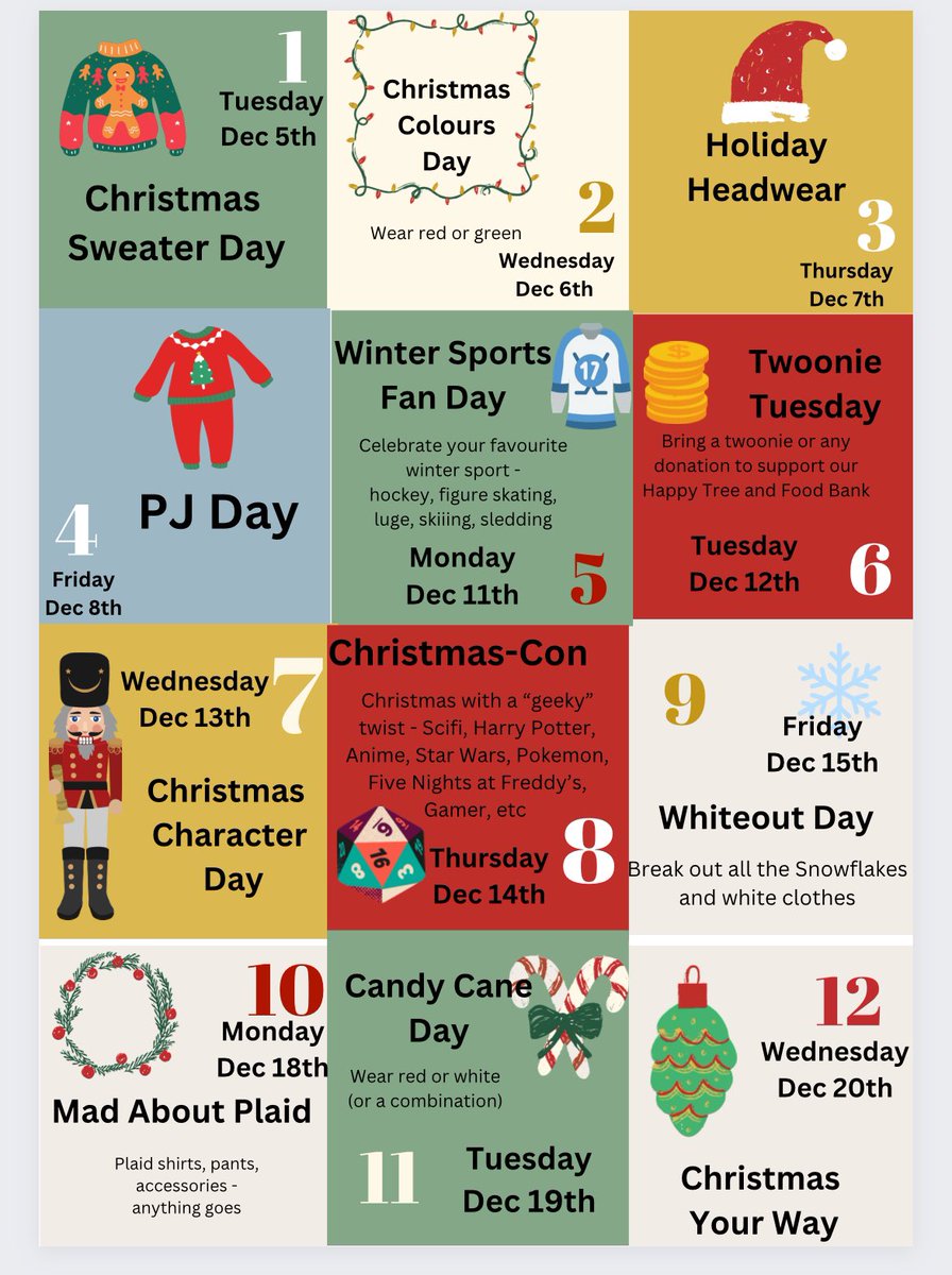 Happening next week, starting on Tuesday!