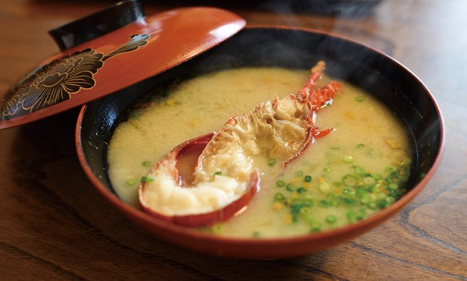 #るる生寿司

これ朝配信で言ってた海老味噌汁です。 