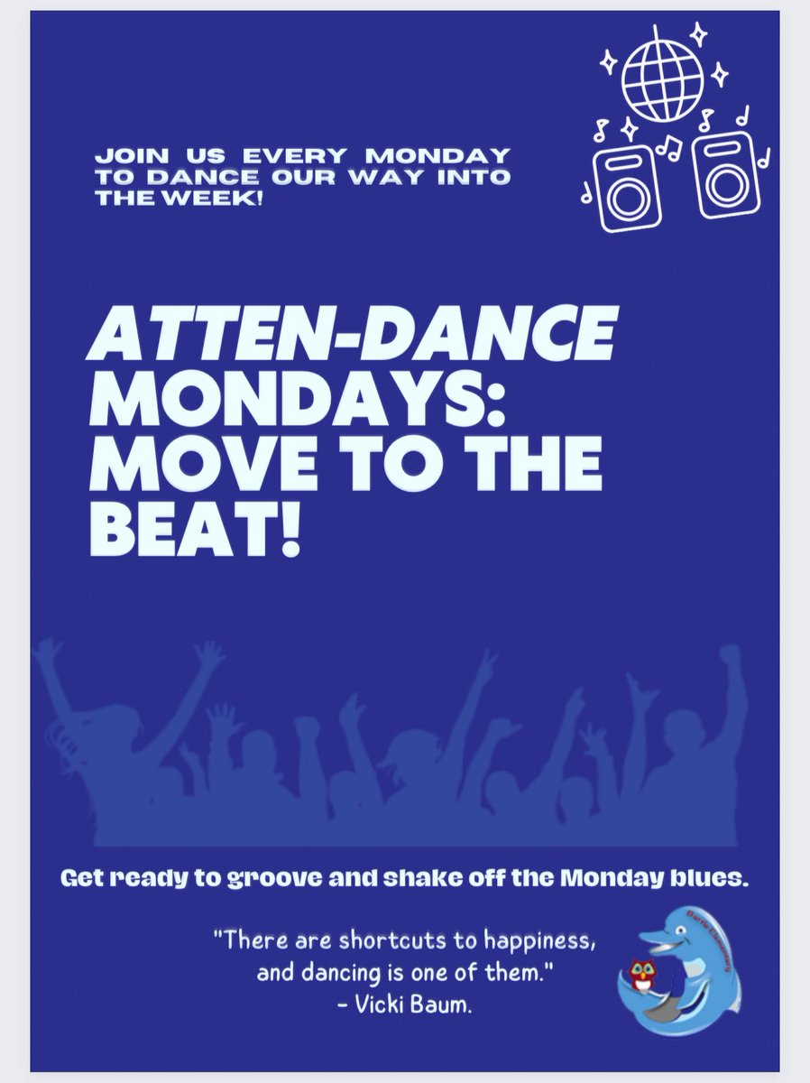 Looking forward to Bartle's First Ever Atten-Dance Party this coming Monday!!
