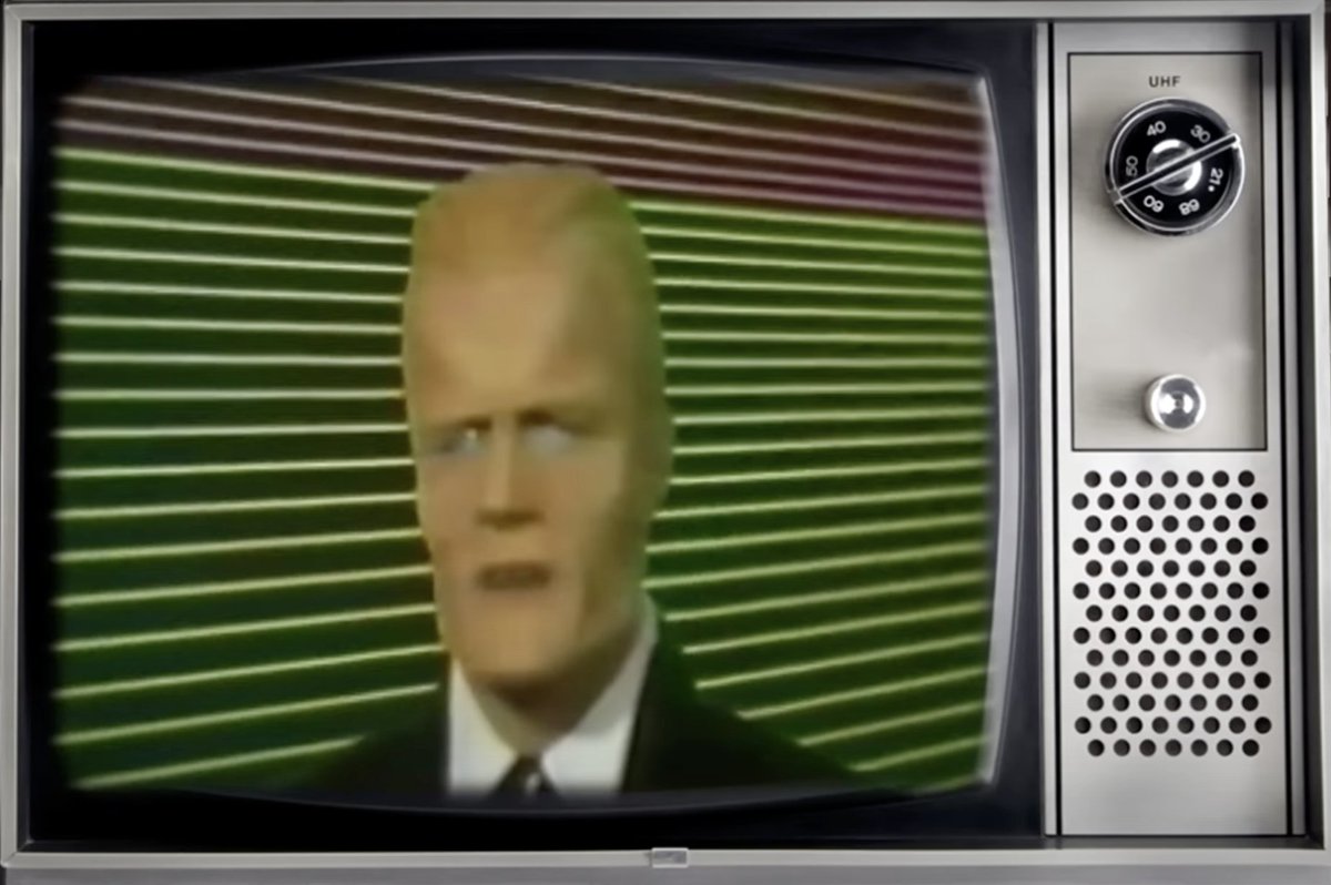 'Flashing back to the '80s and feeling the absence of digital wit! 📺👾 Hey #MaxHeadroom, where did you glitch off to? The world could use a dose of your cyber-sarcasm and sharp social commentary now more than ever. 🤖✨ #BringBackMax #CultClassic #80sIcon'