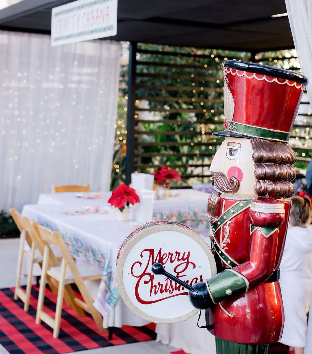 Join us poolside and stop by each cabana to experience a variety of specialty offerings guests of all ages can enjoy at our annual Cabana Christmas Village