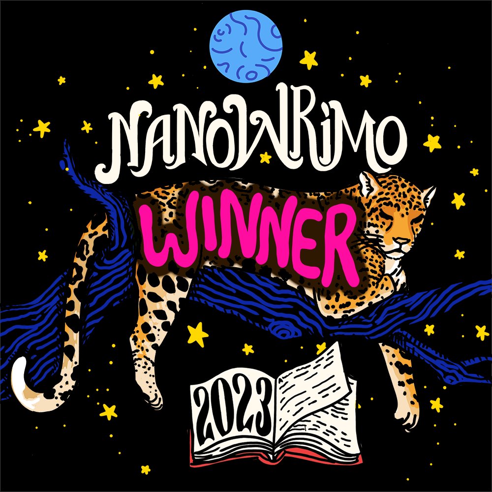 It was a tough National Novel Writing Month! My goal was to edit 50,000 words of Magicked Made, the sequel to the novel I wrote earlier this year, and I barely squeaked by, cramming the last 10,000+ words into the last two days. Phew! #NaNoWriMo is always crazy but I love it.