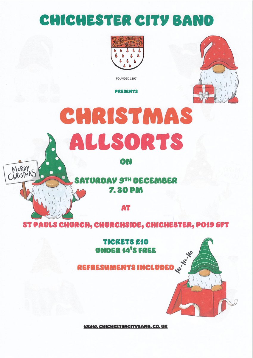 Chichester City Band (@chichesterband) on Twitter photo 