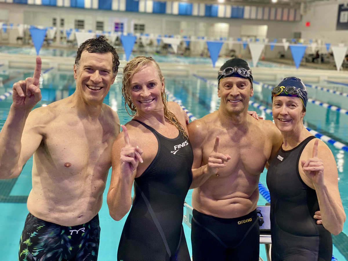 <a href="/ncmastersswim/">NC Masters Swimming</a> &amp; <a href="/erikaswims/">Erika Braun</a> break <a href="/mastersswimming/">Masters Swimming</a> national &amp; world record by 3 seconds in Mixed 400 Medley Relay age 240-279 with 4:40.20 <a href="/swimswamnews/">SwimSwam</a>