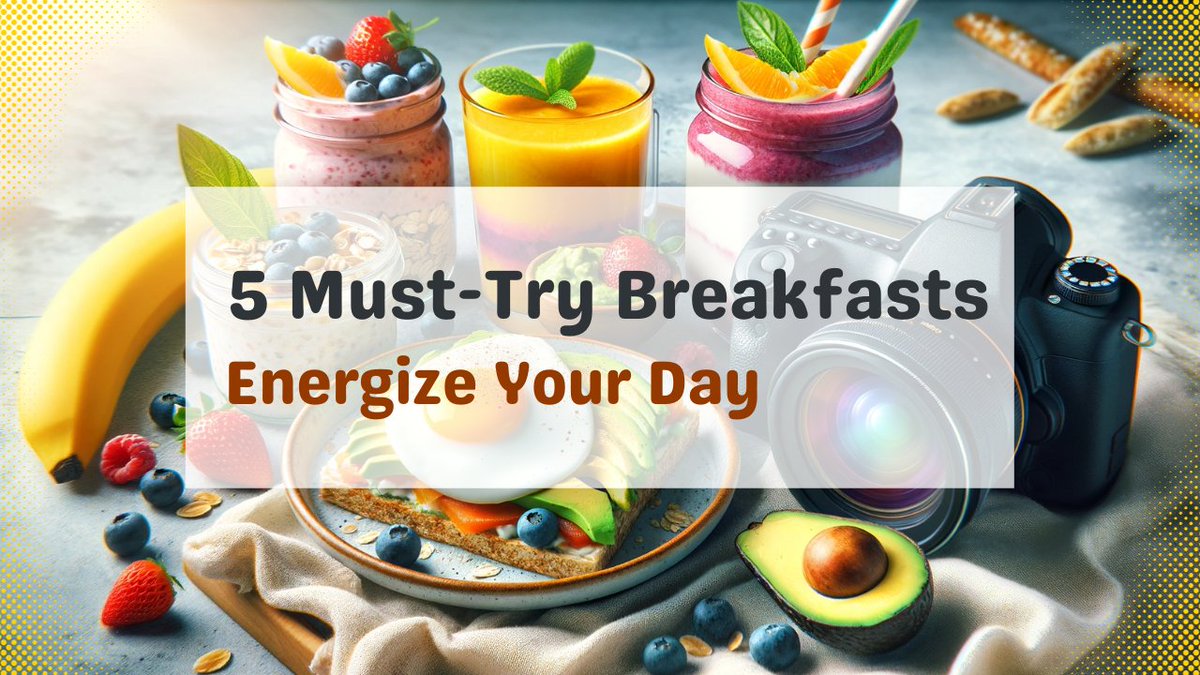 rolandspace's tweet photo. 🌞 Start your day with energy and deliciousness! 
Dive into our latest video for 5 quick, healthy breakfast ideas that are perfect for active lifestyles. Check the full video link in the first comment. #HealthyBreakfast #QuickRecipes #MorningRush https://t.co/WbtWT49t1X