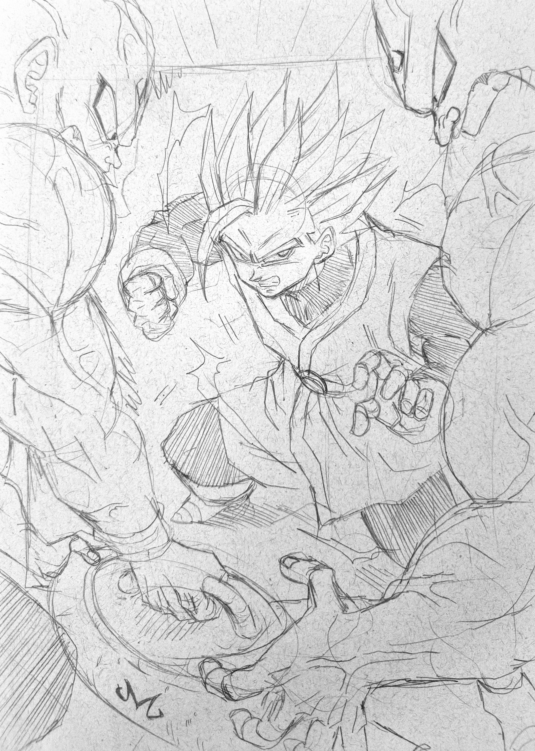 Resultado de imagem para trunks do futuro mangá  Dragon ball artwork,  Dragon ball art, Dragon ball super manga