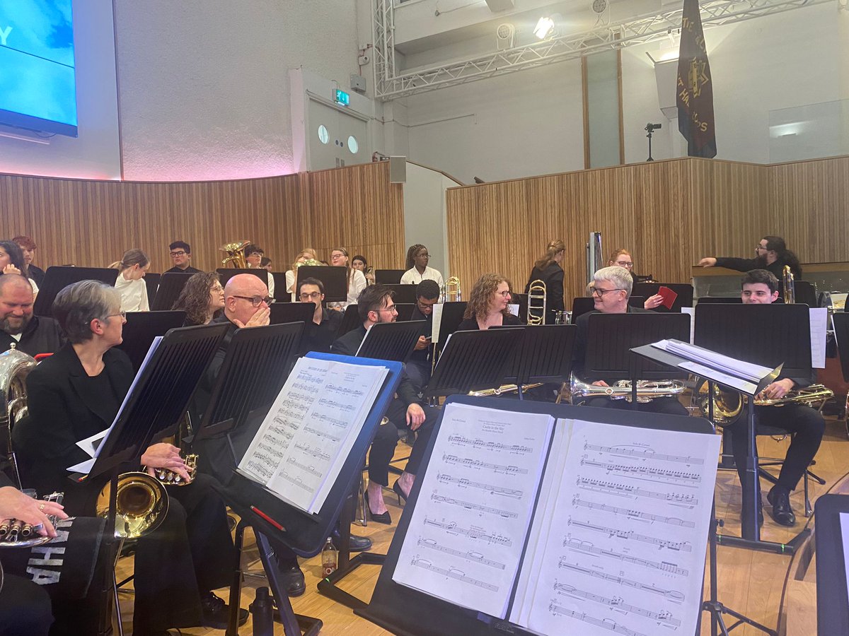 Delighted with tonight's concert with @RegentBrass and the @camdenmusichub Youth Band. What a joy to premiere an excellent piece by @CFiedler20. The 'Adopt a Creator' scheme with @MakingMusic_UK Music has been an absolute revelation to participate in! A truly memorable night.