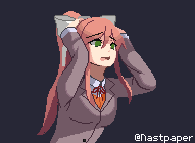 #DDLC #DDLCfanart #dokidokiliteratureclubfanart #ドキドキ文芸部 #DDLC #monikaddlc #Monika
I'm going crazy