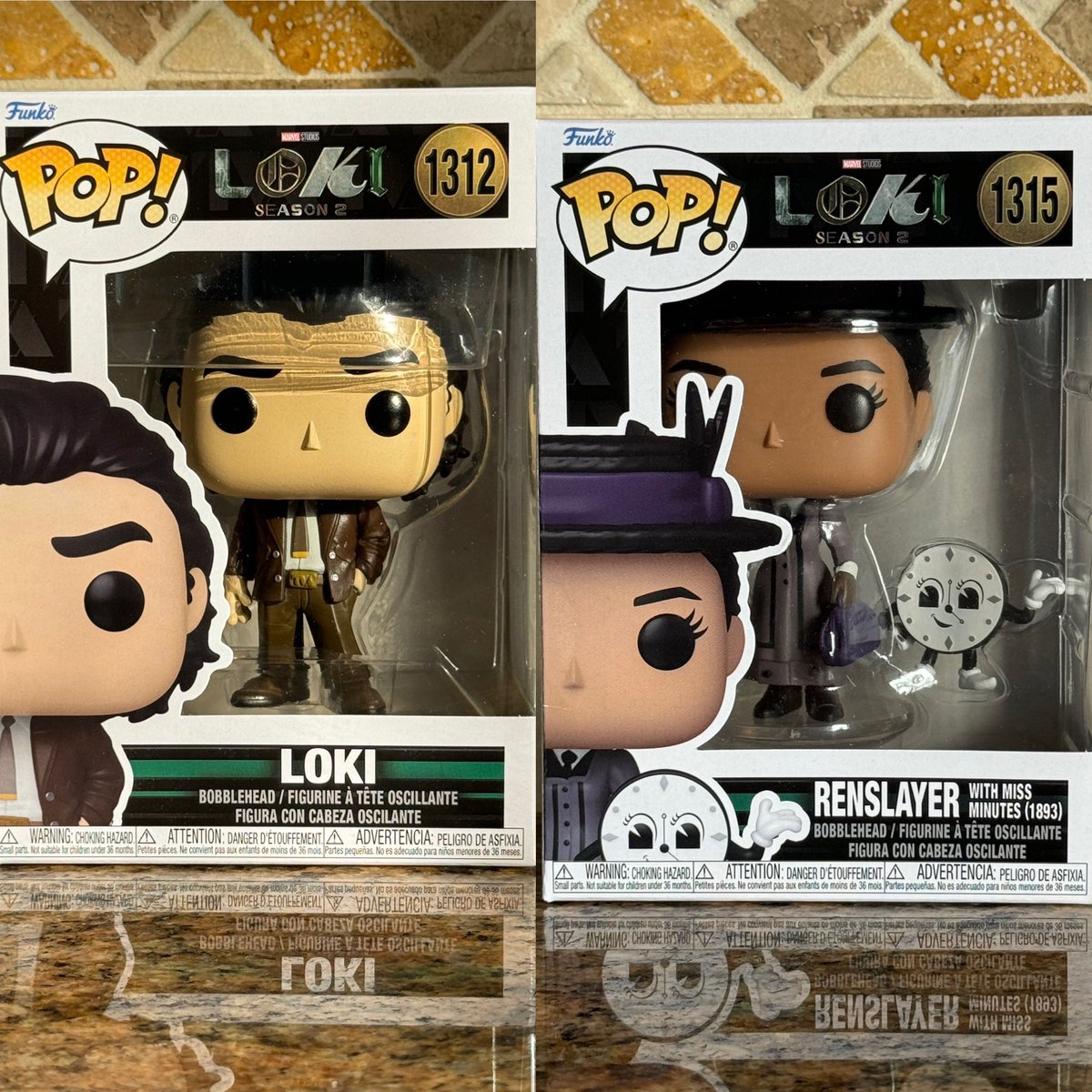 DisTrackers's tweet photo. ππ¦ Got my Loki & Renslayer with Miss Minutes Pops!
.
#Loki #Marvel #DisneyPlus #MissMinutes #Renslayer #Collectibles #Funko #FunkoPop #DisTrackers https://t.co/qQYOdupwqO