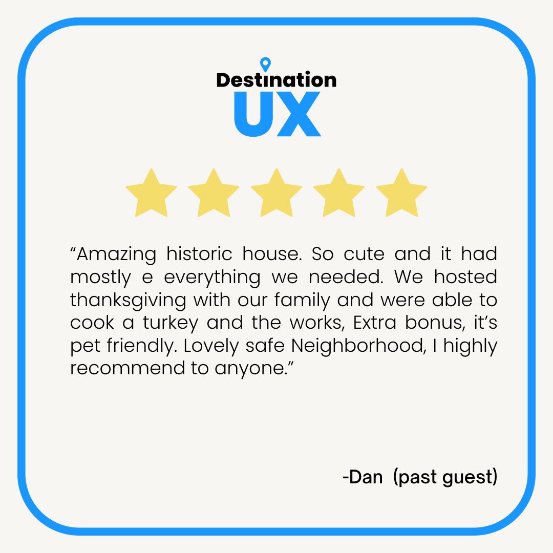 DestinationUX's tweet image. One of our newest listings is off to a great start! 💙

Happy Friday 🎉