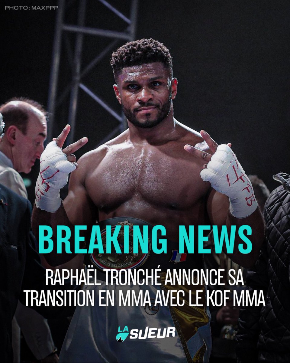 Le champion de France (2017-2019) et IBO (2019), Raphaël Tronché annonce sa transition en MMA ! 🔥