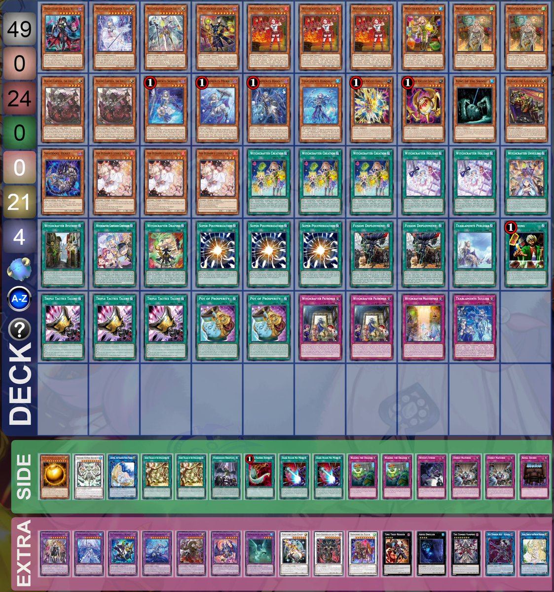 witchcrafter yugioh deck Amazon.com: Complete Custom Deck for Yu-Gi-Oh! main image 1