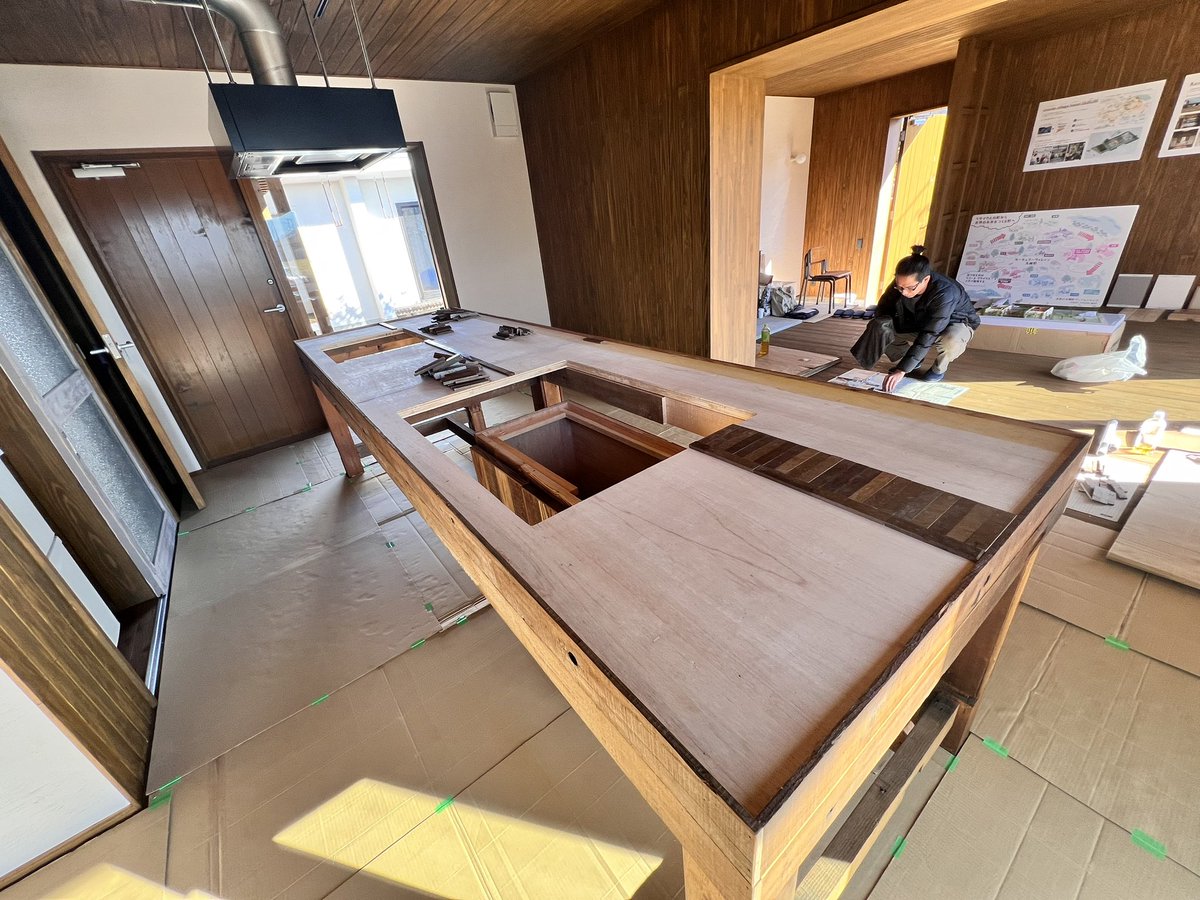 このあと10時半からワークショップスタートです🔨
見学だけでもOKです🙆‍♀️
菱田で待ってます🏠