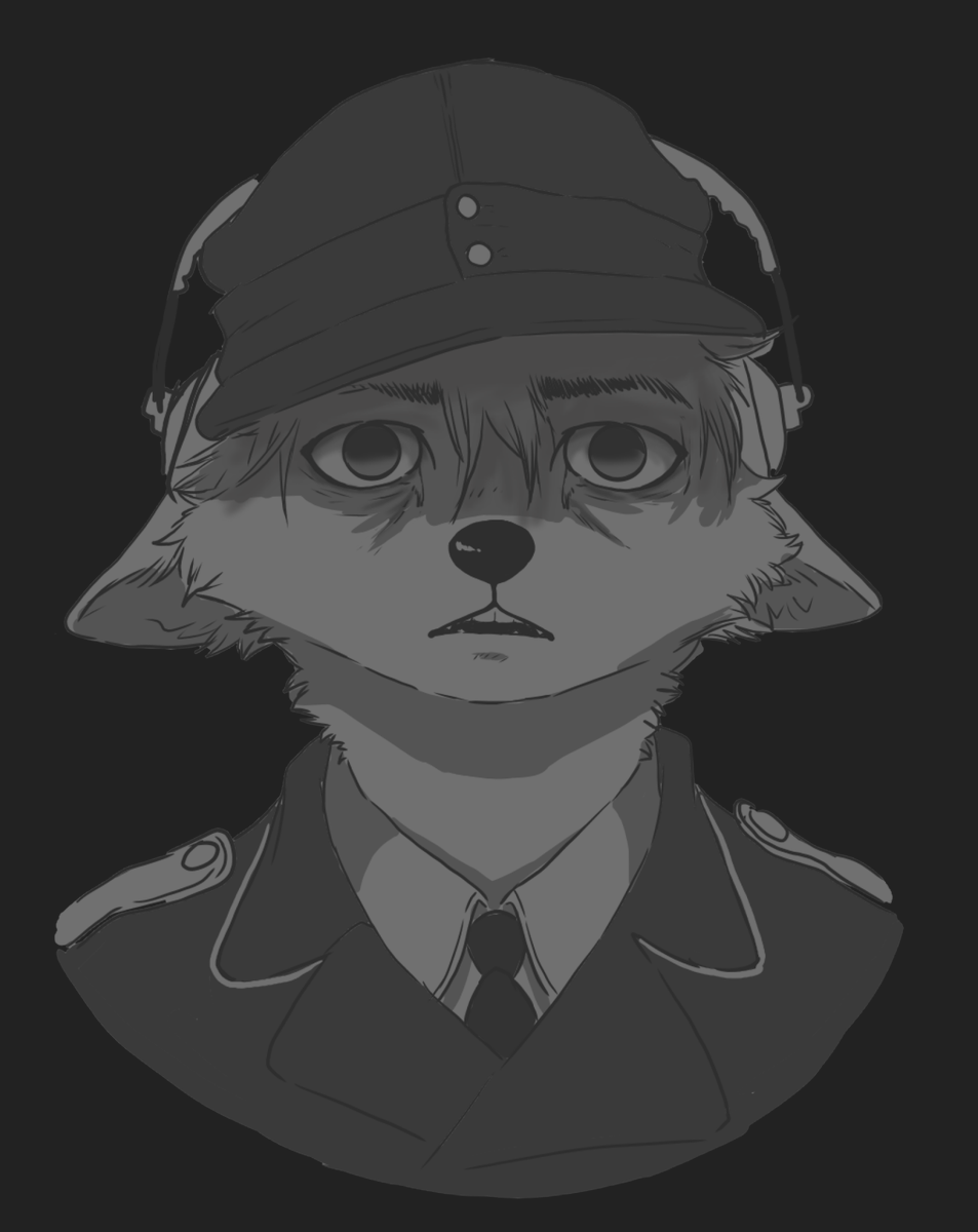 I couldn't do much because of testing periods at school. But here's a drawing of my fur, finally having free time

#furry #furryartwork  #furryart  #furryfandom