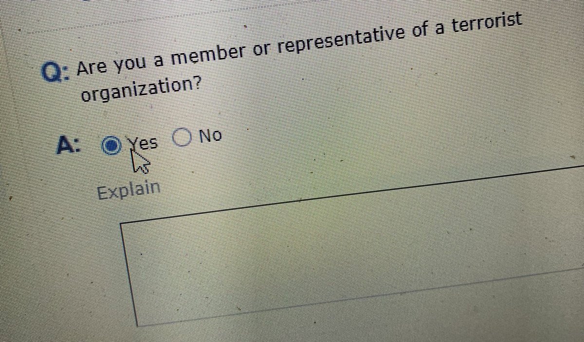 No me van a renovar la visa