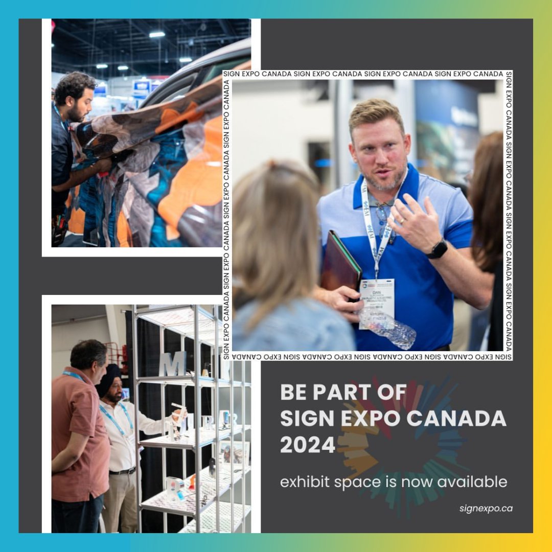BC_Sign's tweet image. The BC Sign Association is thrilled to announce that exhibitor slots are now available for the 2024 Sign Expo Canada. Discover the innovative floor plan and join the visual communication revolution! Head over to signexpo.ca for more details.