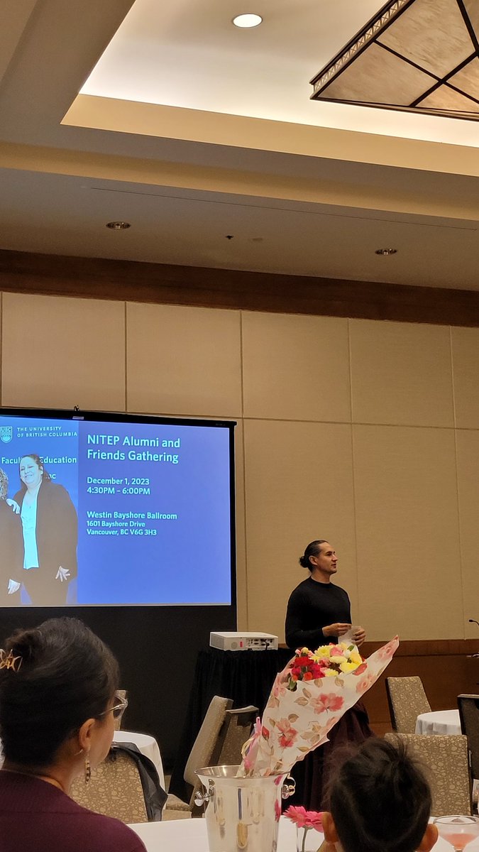 peggybe_oonujut's tweet photo. NITEP Alumni Gathering 2023
It's always wonderful to visit a connect
#NITEP #UBCNITEP
Dr Louie gets to welcome us. https://t.co/YpmrBlMZzB