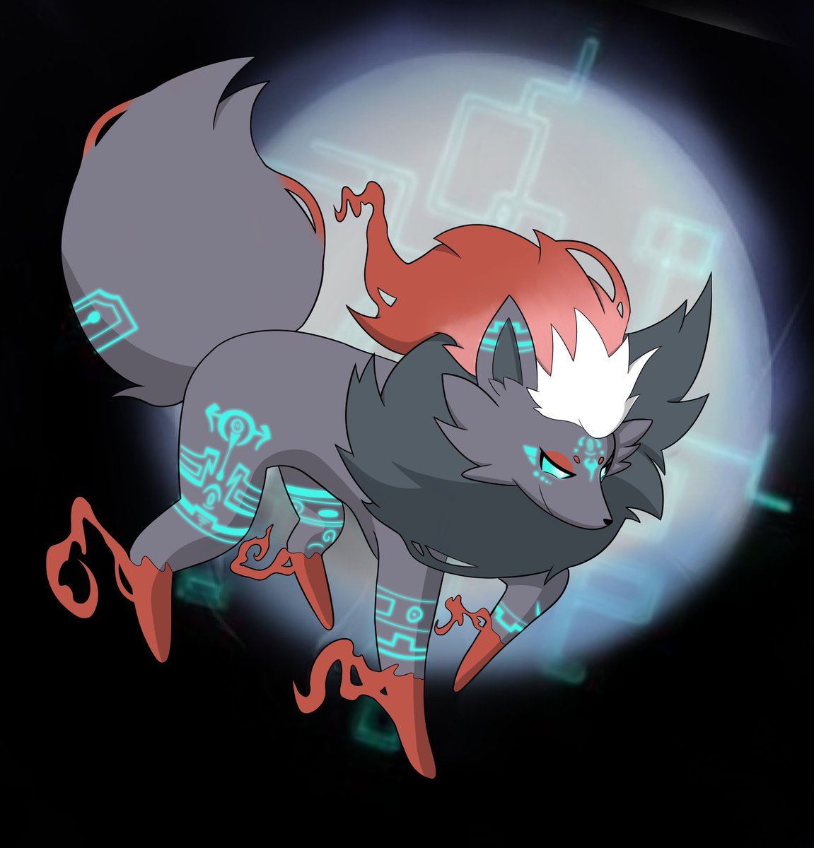 One of my character's summons from my hubby's TTRPG, Hiro the Hero!