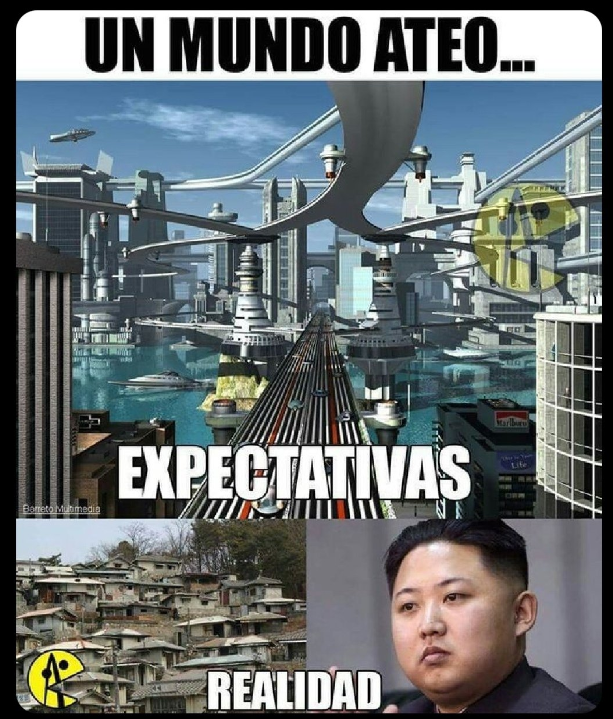 torredeverdad's tweet photo. Un mundo Ateo 🤔 https://t.co/Ppt8A8ZnOJ