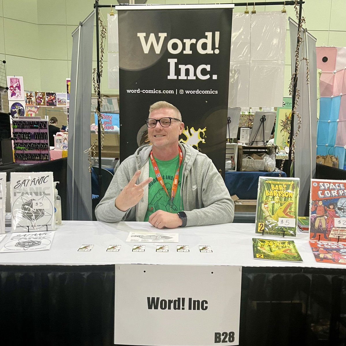 Making it happen out here at <a href="/comicconla/">Los Angeles Comic Con</a>