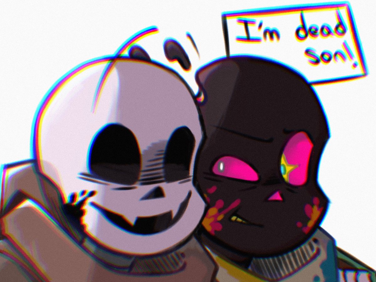 LazyArtz11037's tweet photo. What a beautiful father and child moment :)
.
.
.
#paperjam #inksans #undertaleAU #sansau https://t.co/AsEqBqcpKp