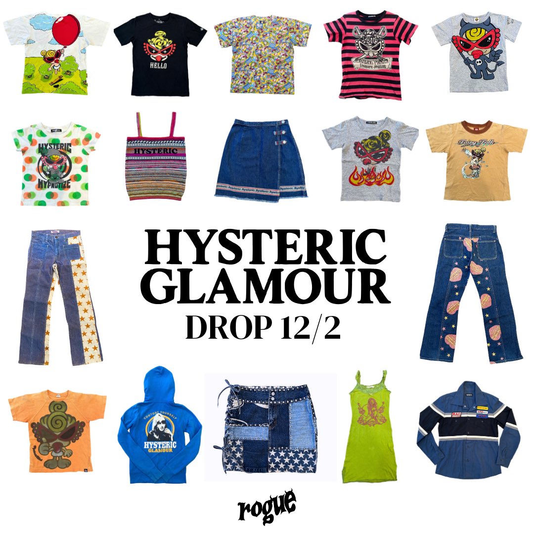 Hysteric Glamour is one of the sickest brands out there- change my mind..
